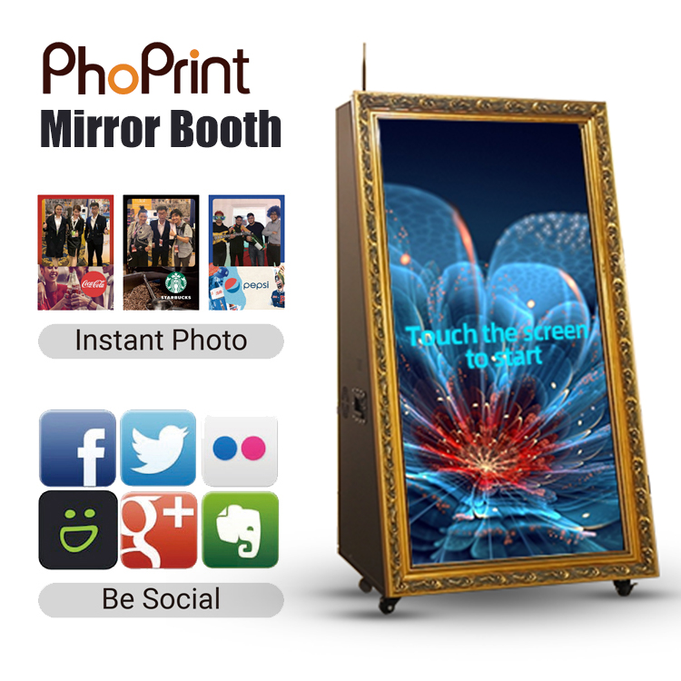 Selfie Mirror Photo Booth For Sale Full-Package &amp; Best price