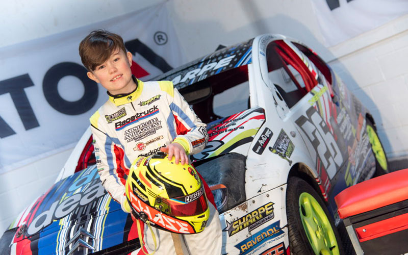 Introducing Junior Hot Rod Racer, Chase Sharpe EBC Brakes