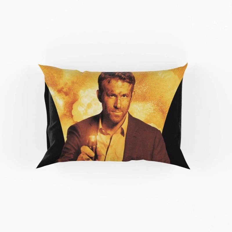 The Hitmans Wifes Bodyguard Movie Ryan Reynolds Pillow Case
