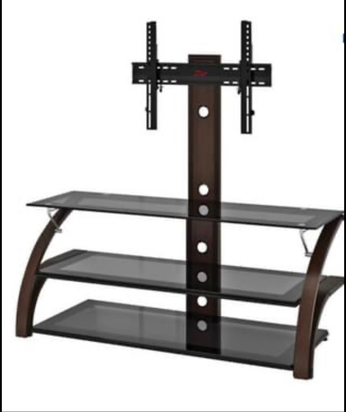 ZLine Designs Baltic 3in1 TV Stand for 36" 72" TVs Espresso