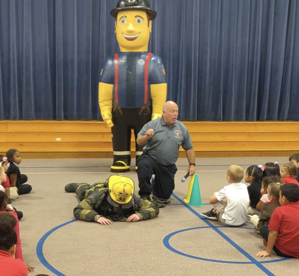Fire Prevention Team Gets Rave Reviews at Reeceville East Brandywine