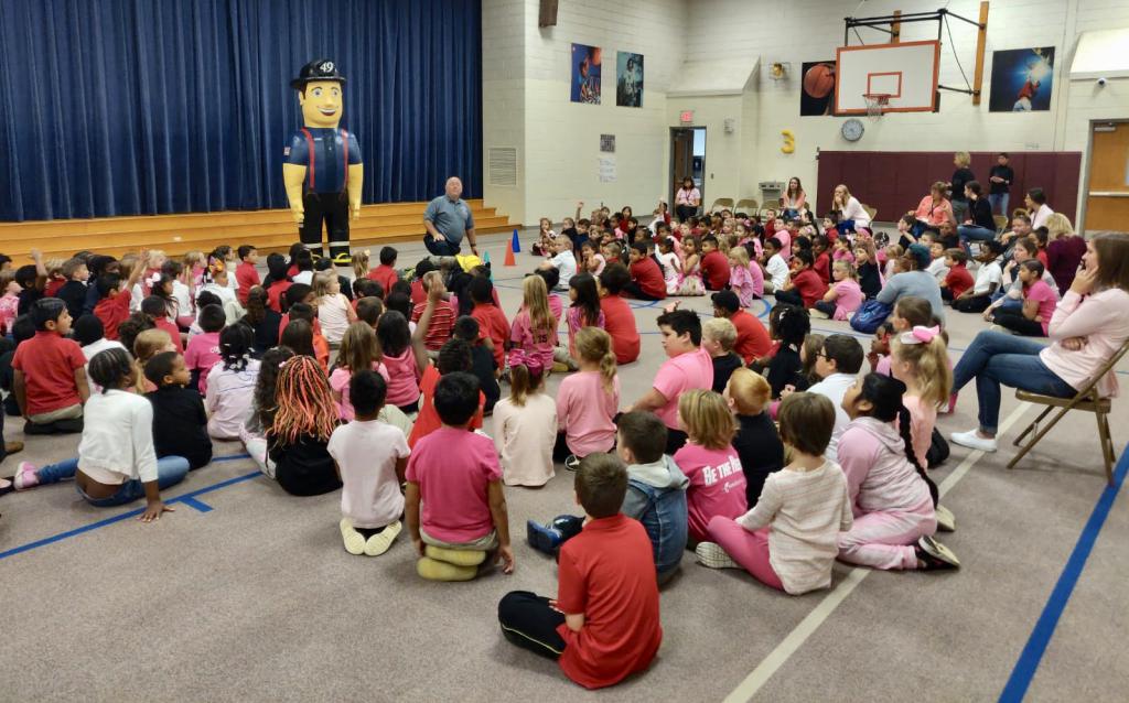 Fire Prevention Team Gets Rave Reviews at Reeceville East Brandywine