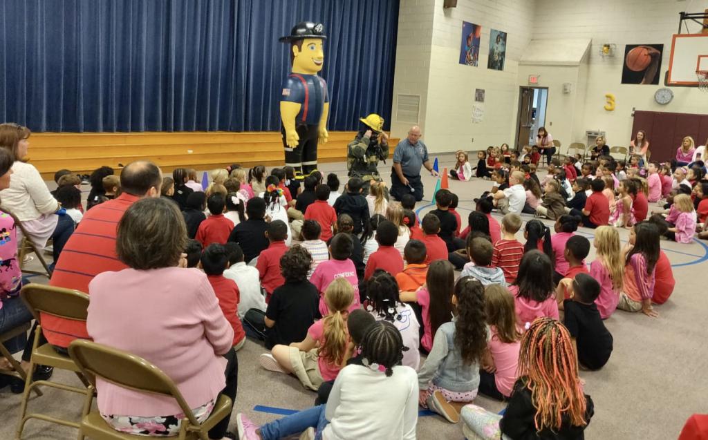 Fire Prevention Team Gets Rave Reviews at Reeceville East Brandywine