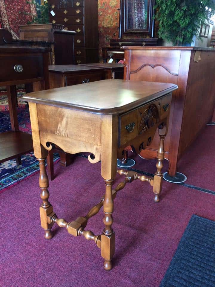 Antique Old Ironsides Table, Berkey and Gay Furniture 1929