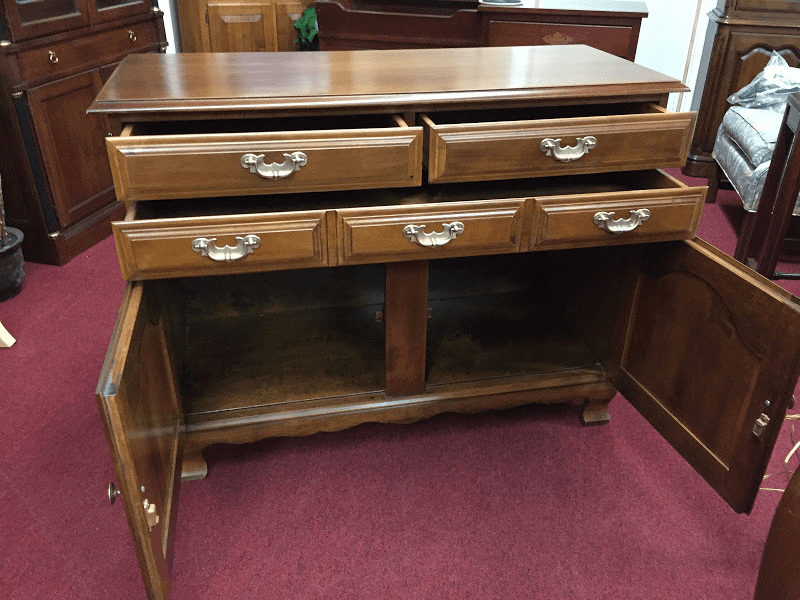 Solid Maple Server, Hale Furniture