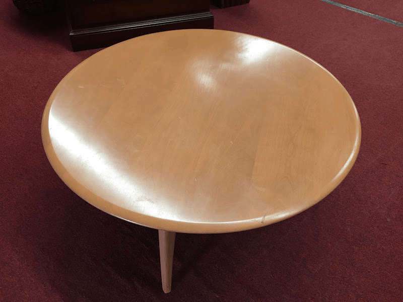 Coffee Table, Heywood Wakefield Furniture, Round 👍