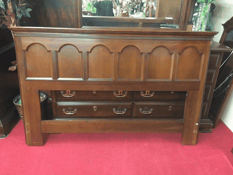 Best Price Vintage Headboard, Ethan Allen Furniture For Sale