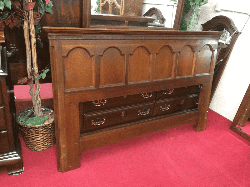 Best Price Vintage Headboard, Ethan Allen Furniture For Sale