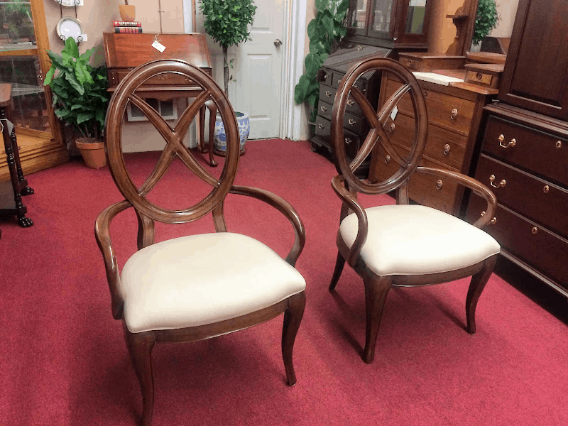 Vintage Arm Chairs, Thomasville Furniture, Bogart Collection