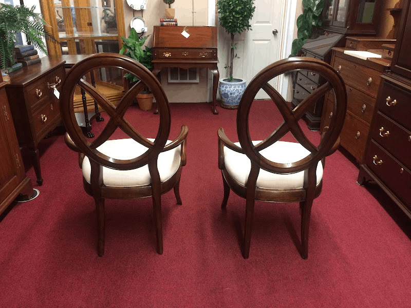 Vintage Arm Chairs, Thomasville Furniture, Bogart Collection