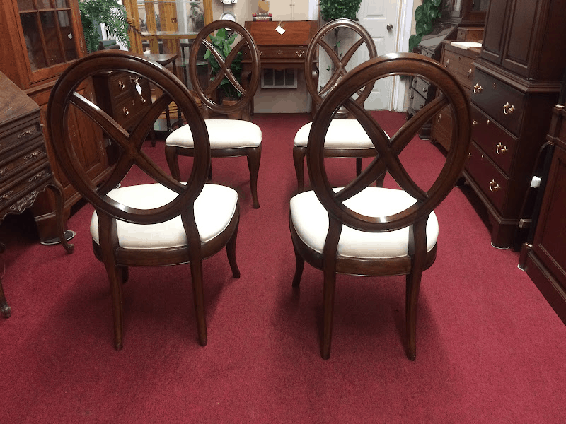 Best Price Vintage Dining Chairs, Thomasville Furniture, Bogart