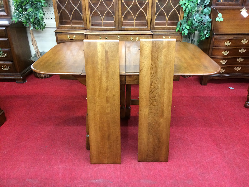 Vintage Drop Leaf Table, Cottage Style Furniture
