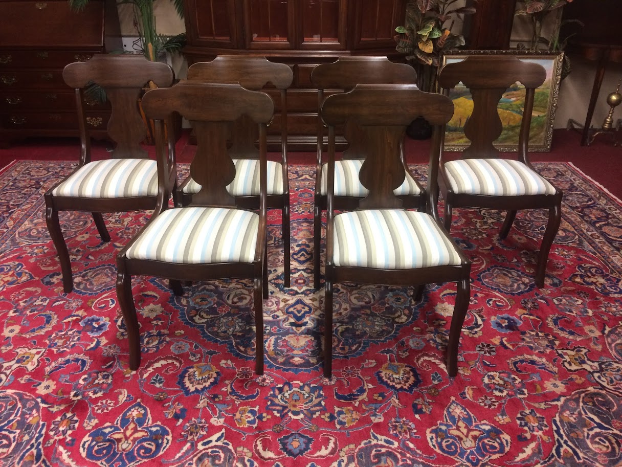 Vintage Dining Chairs, Pennsylvania House Furniture, Empire Style, Set