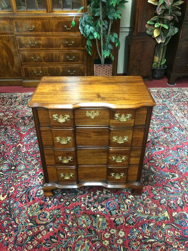 Vintage Blockfront Chest, Bachelor Chest, Accent Chest, Permacraft