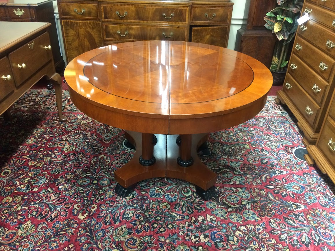 Best Price Vintage Dining Table, Baker Furniture, Baker Palladian Table