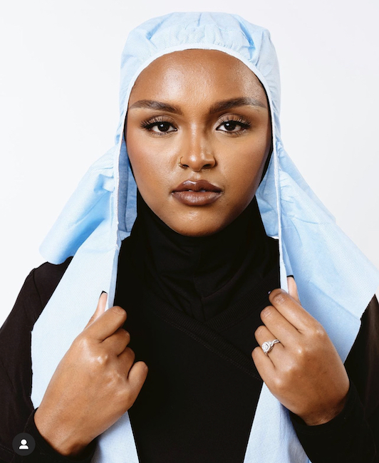 Two Black Women Created Disposable Protective Hijabs