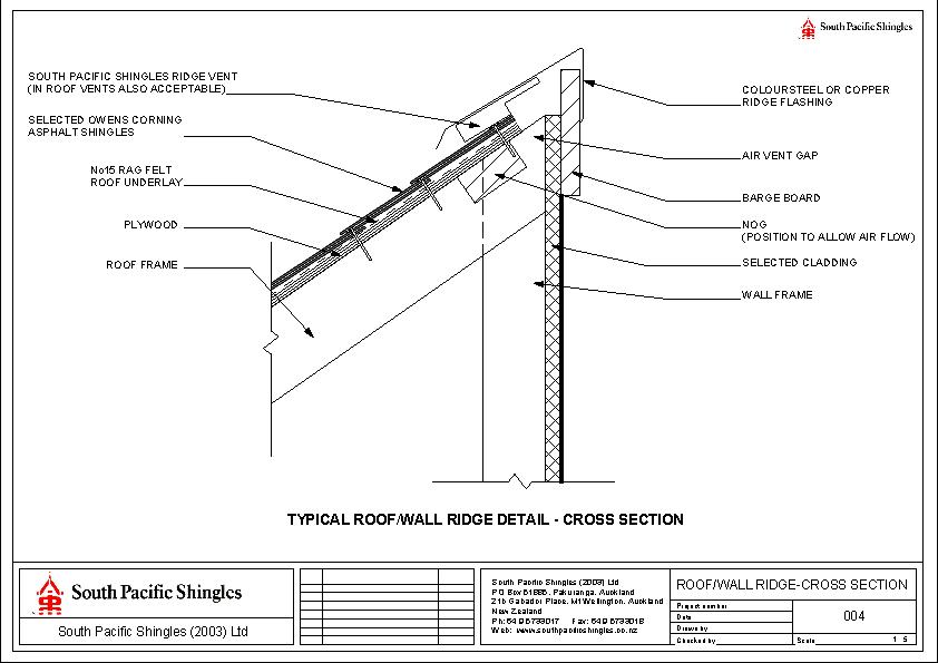 Drawings for Owens Corning — Asphalt Shingles by The Building Agency