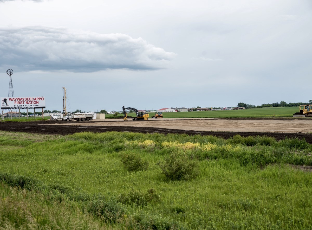 Development underway on Waywayseecappo land off of Highway 10 Buzz