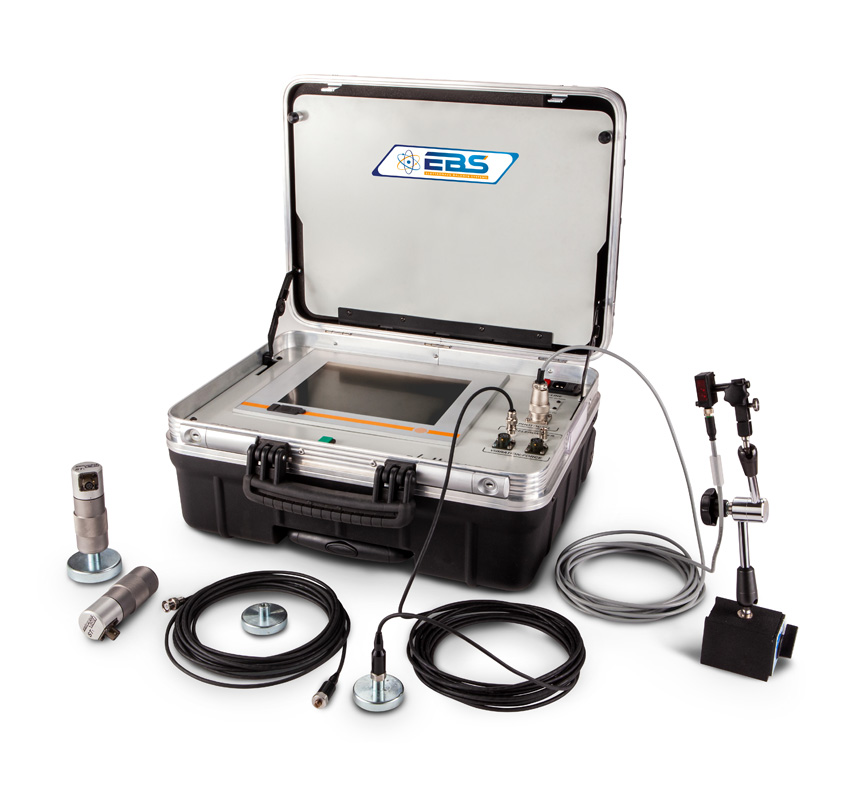 EP2TS Portable instrument for balancing EBS universal balancing machine