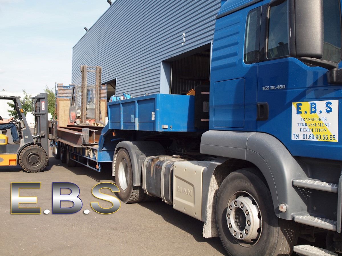 Transport Porte Engin 91 - EBS-Ormoy-entreprise-tp-91