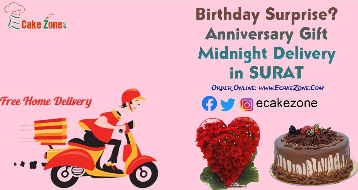 Blog Online Same day & Midnight Cake and Flowers Delivery Surat