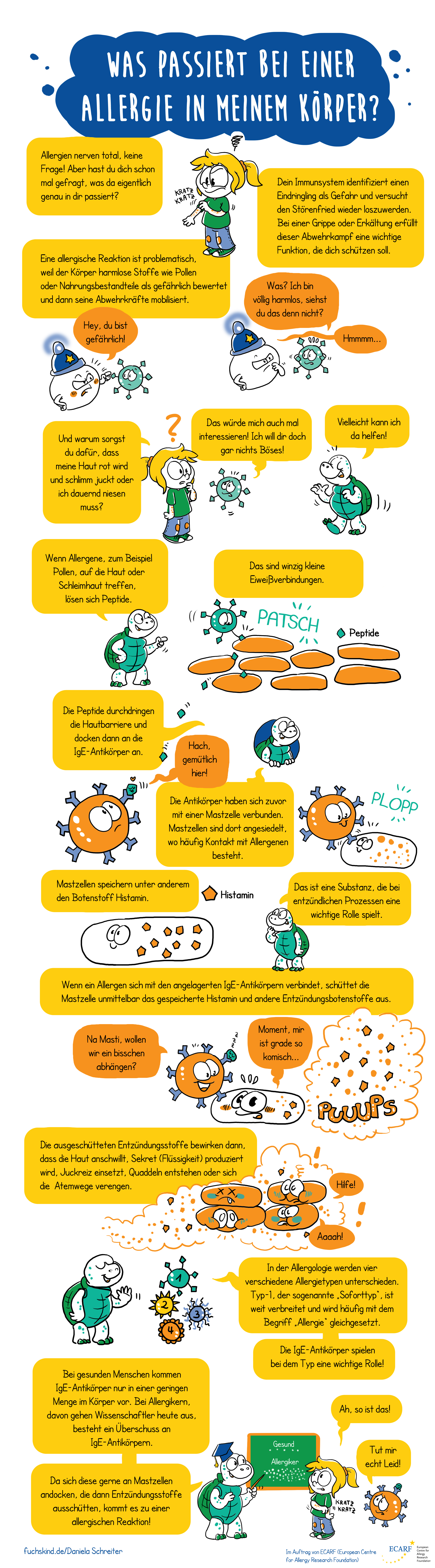 Was passiert bei einer Allergie in meinem Körper? ECARF