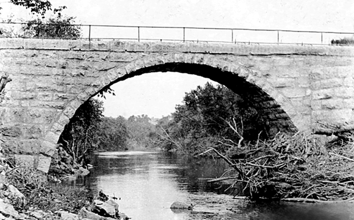 Rock Bridges in Cowley County Kansas.