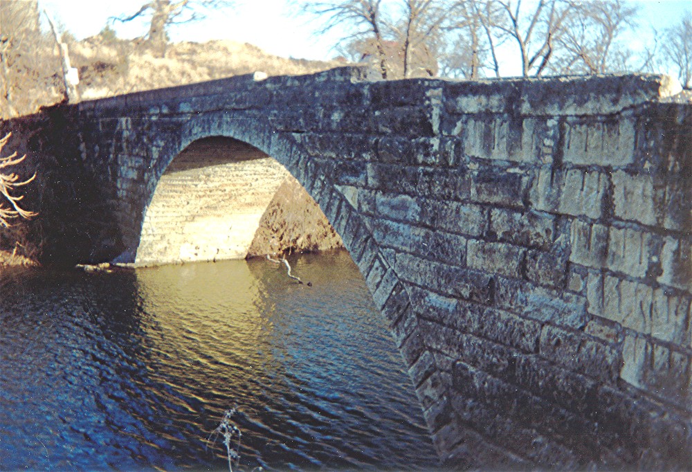 Rock Bridges in Cowley County Kansas.