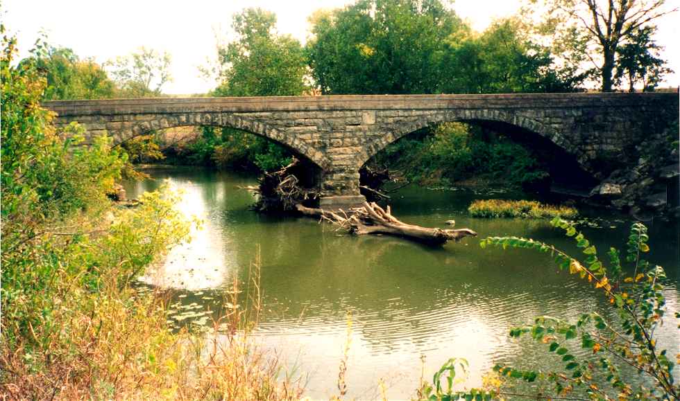 Rock Bridges in Cowley County Kansas.