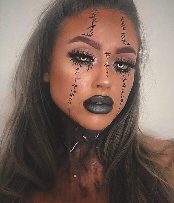 prettywitchmakeuplookforhalloween Ecemella