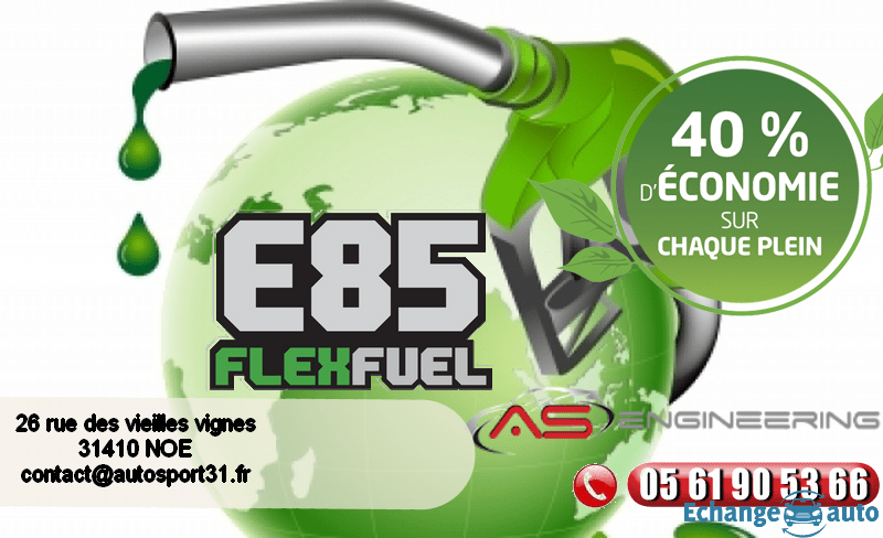 Conversion E85 Flexfuel Ethanol