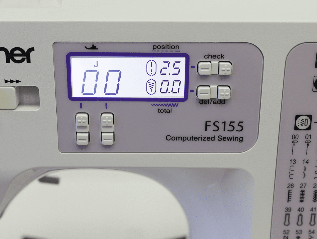 Retired Brother FS155 computerised sewing machine Echidna Sewing