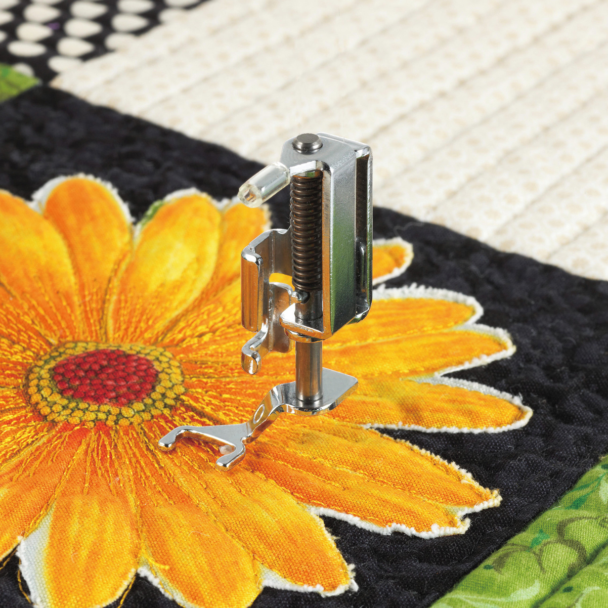 Brother Open Toe Free Motion Metal Quilting Foot 7mm Models XE1097001