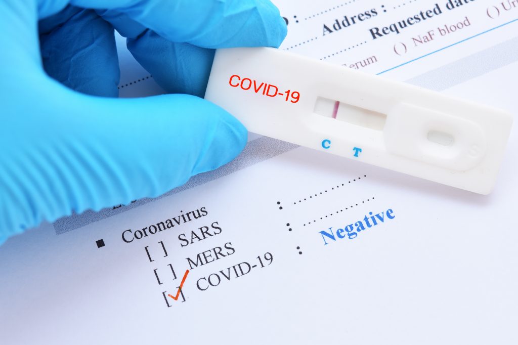 Helping Manitobans access their negative COVID19 test results with