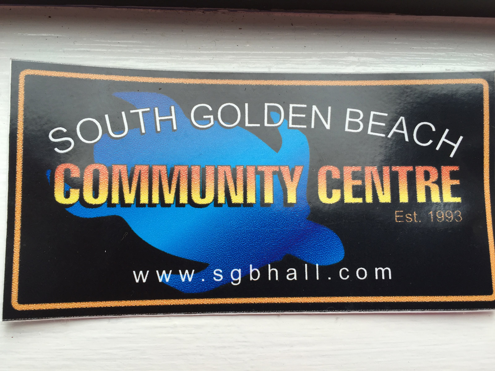 South Golden Beach Community Centre sign stolen The Echo