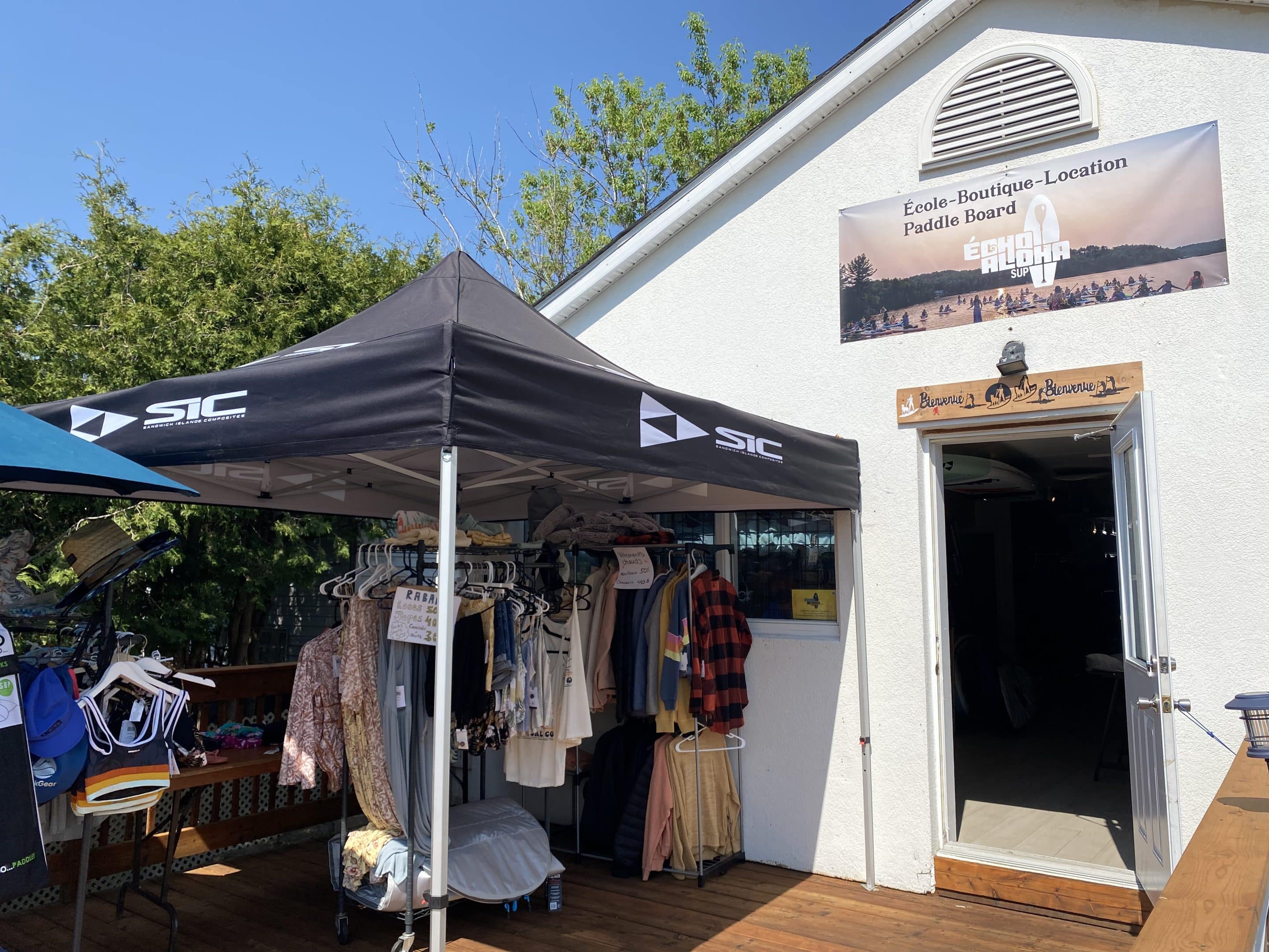 Location de paddle board à SteMargueriteduLacMasson Echo Aloha SUP