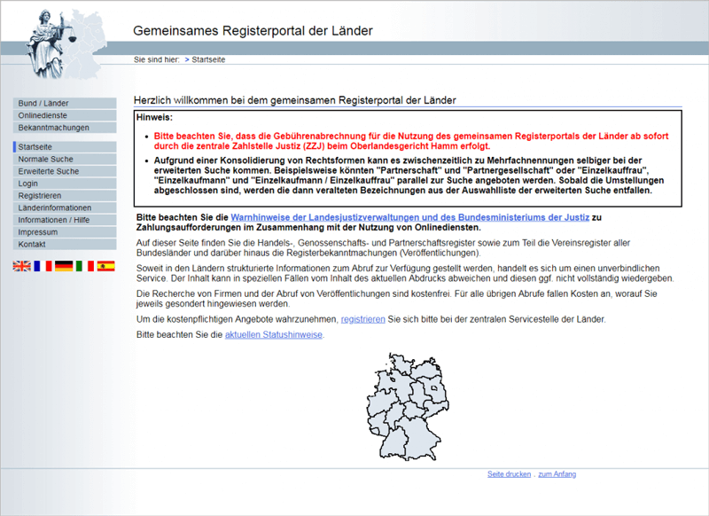 Handelsregister Schnittstelle Firmendaten Per Api Beziehen
