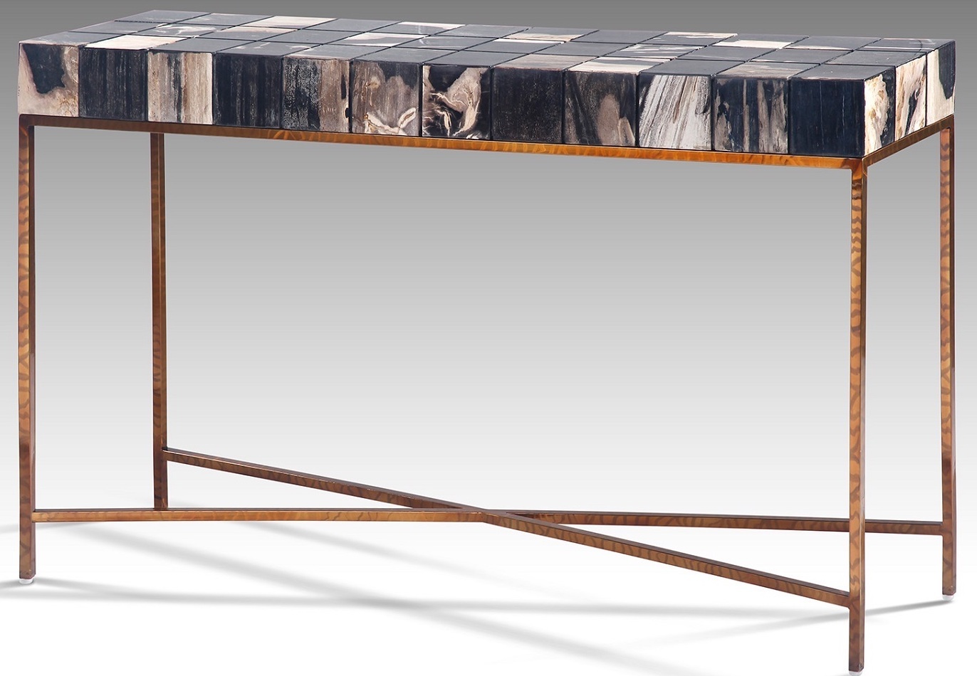 Stellar Eclectic Mosaic Console Table Industrial Furniture Brisbane