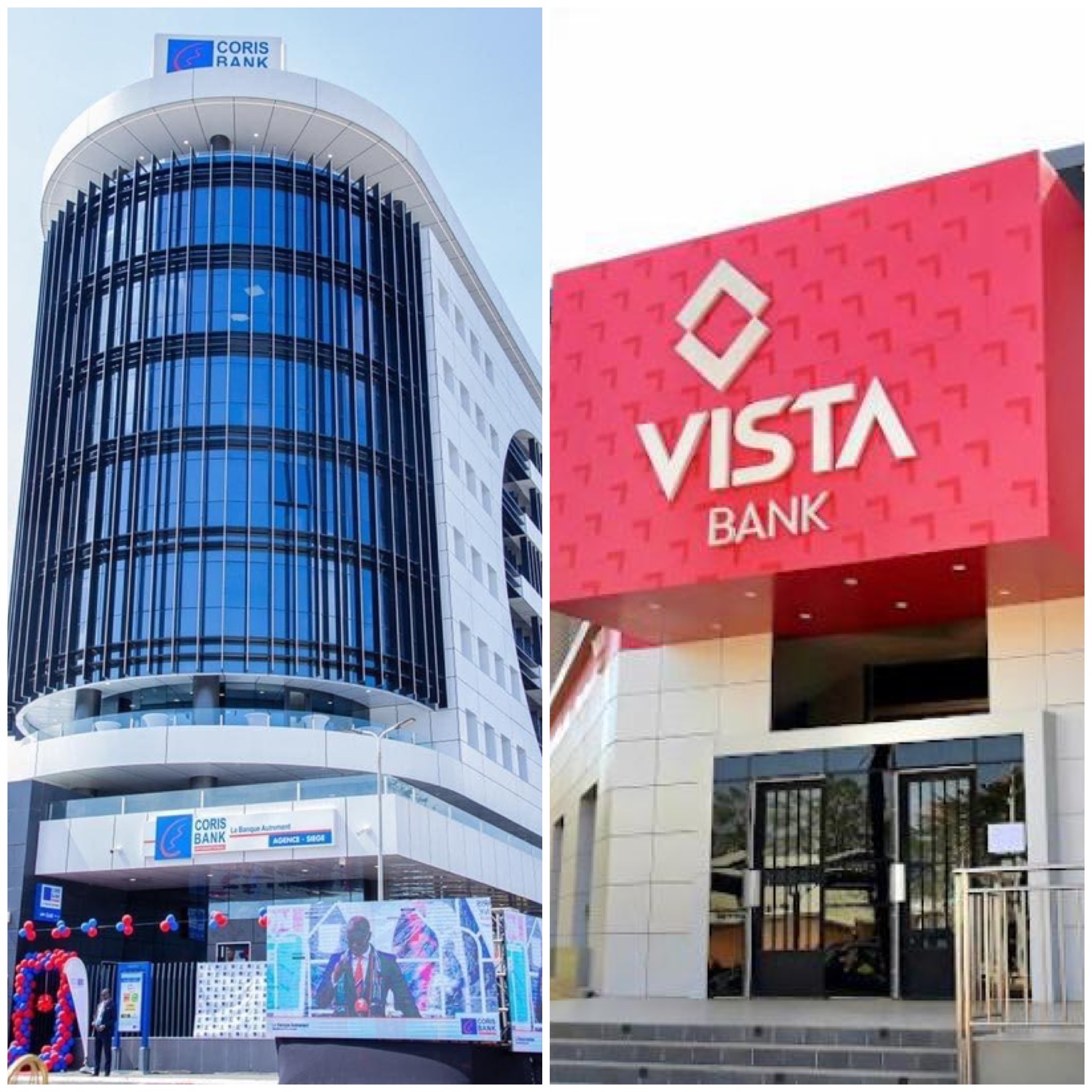 Finances Les groupes burkinabè Vista Bank et Coris Bank International