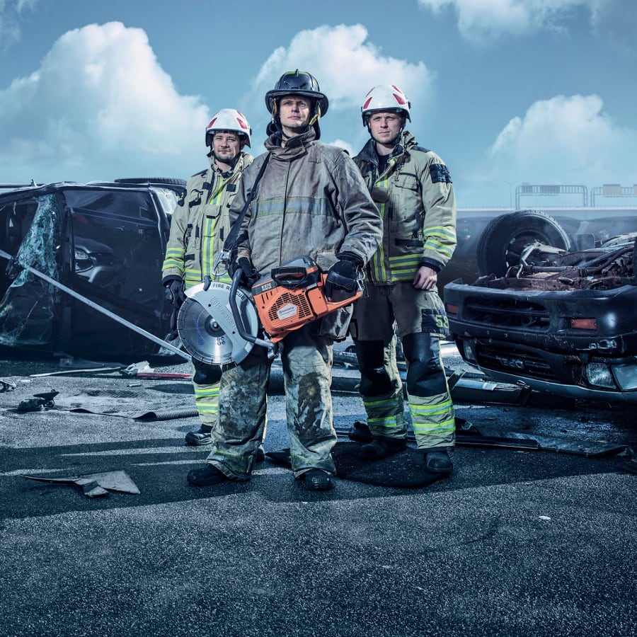 Husqvarna K970 Rescue Saw EC Hopkins Limited