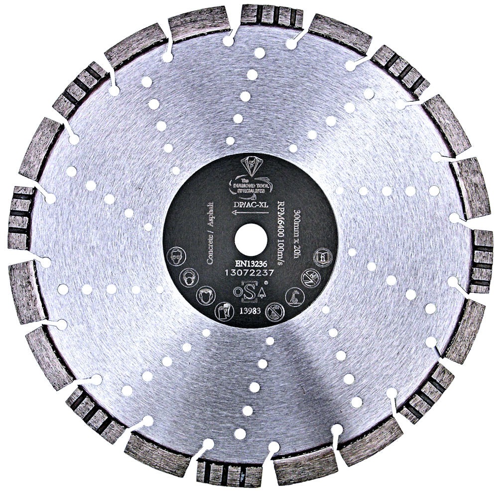 Duo Blade Asphalt Concrete Diamond Disc EC Hopkins Limited Duo Blade