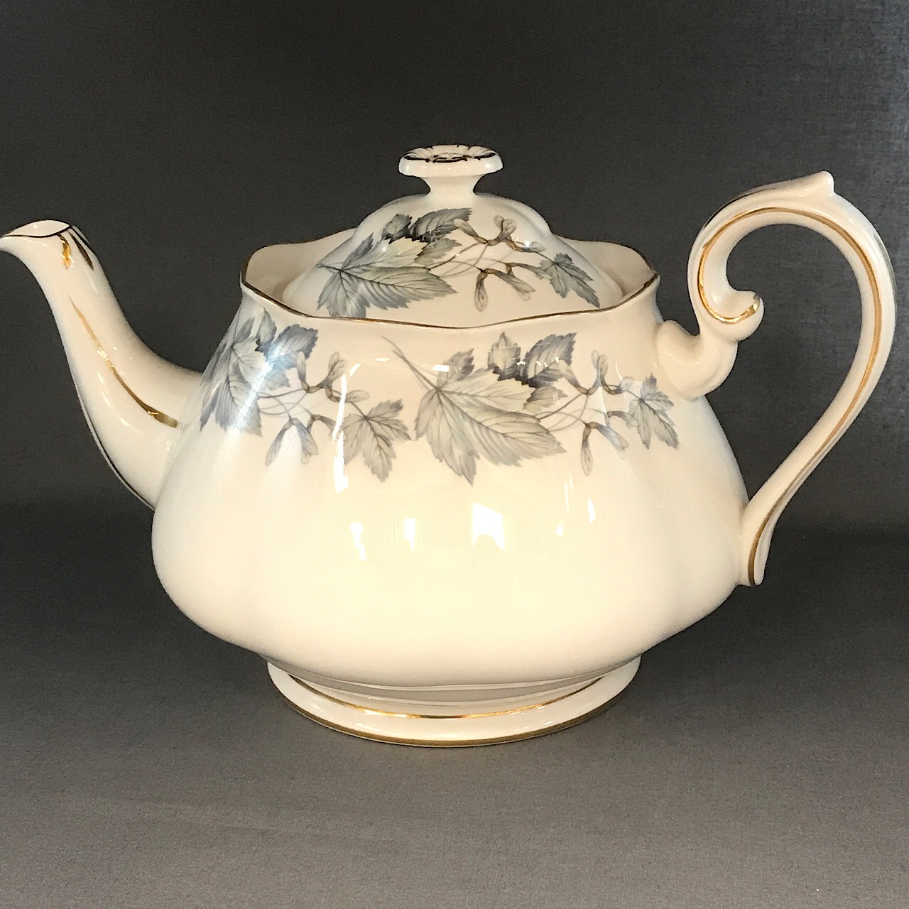Royal Albert Silver Maple Teapot Large Echo's China
