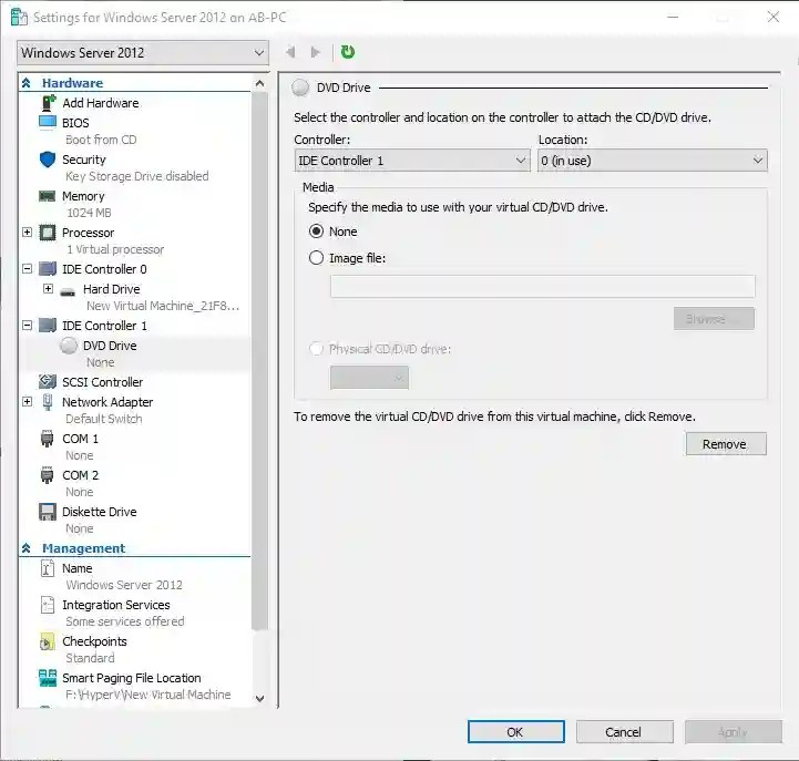 How to Reset Lost Admin Password for HyperV virtual machine