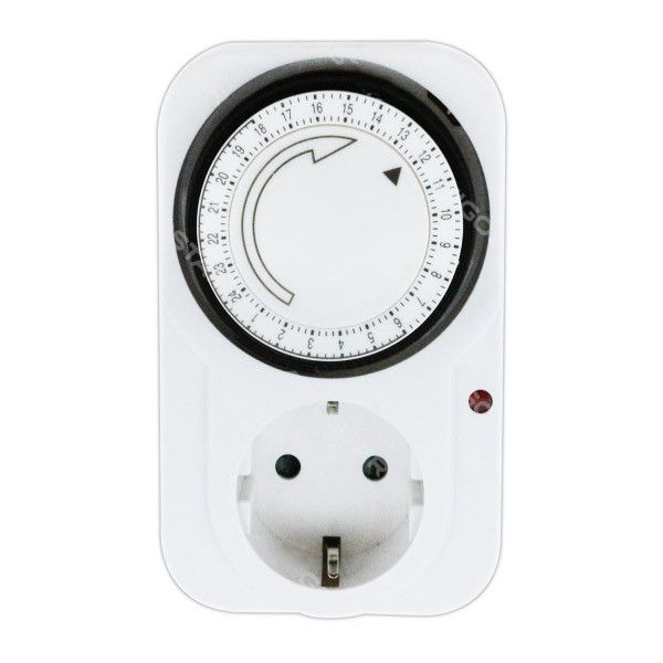 24hour mechanical programmable timer socket