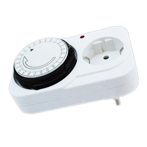 24hour mechanical programmable timer socket