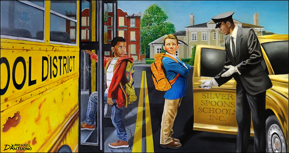 Sociopolitical artist Michael D'Antuono's latest work