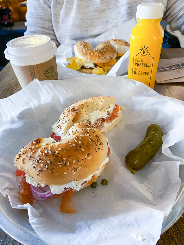 Eclectic Kim Review Rosenberg's Bagels & Delicatessen