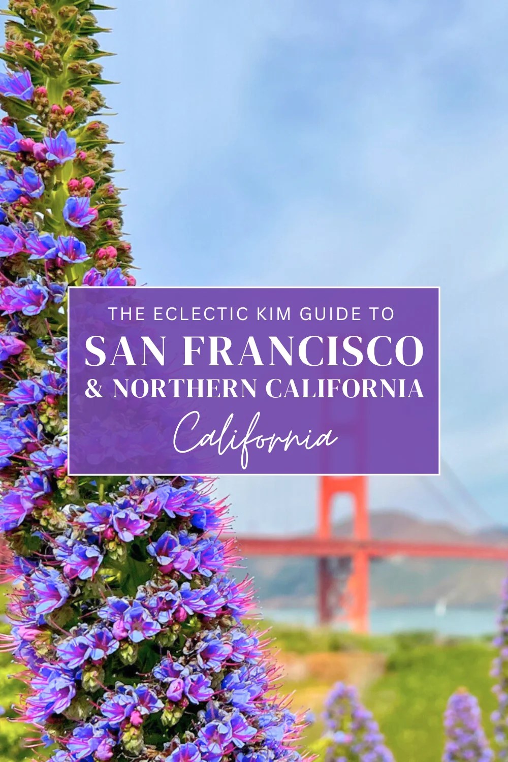 Eclectic Kim Travel Guide San Francisco & Northern California