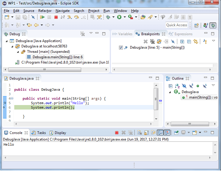 Debugging the Eclipse IDE for Java Developers The Eclipse Foundation