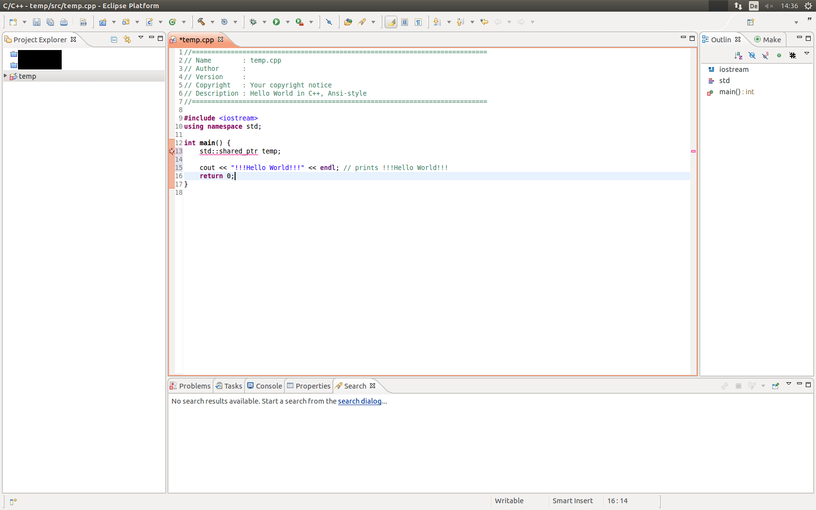 Eclipse Community Forums C / C++ IDE (CDT) » Eclipse with